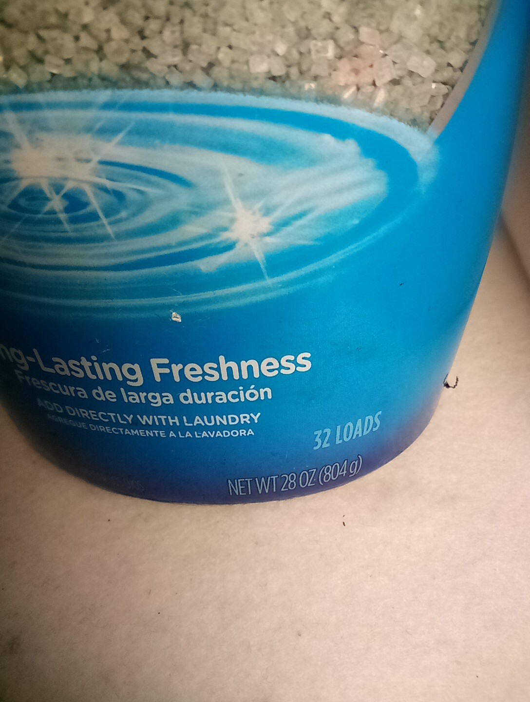 Vintage PUREX COMPLETE CRYSTALS Softener Fresh Spring Waters 28oz 2011 Formula