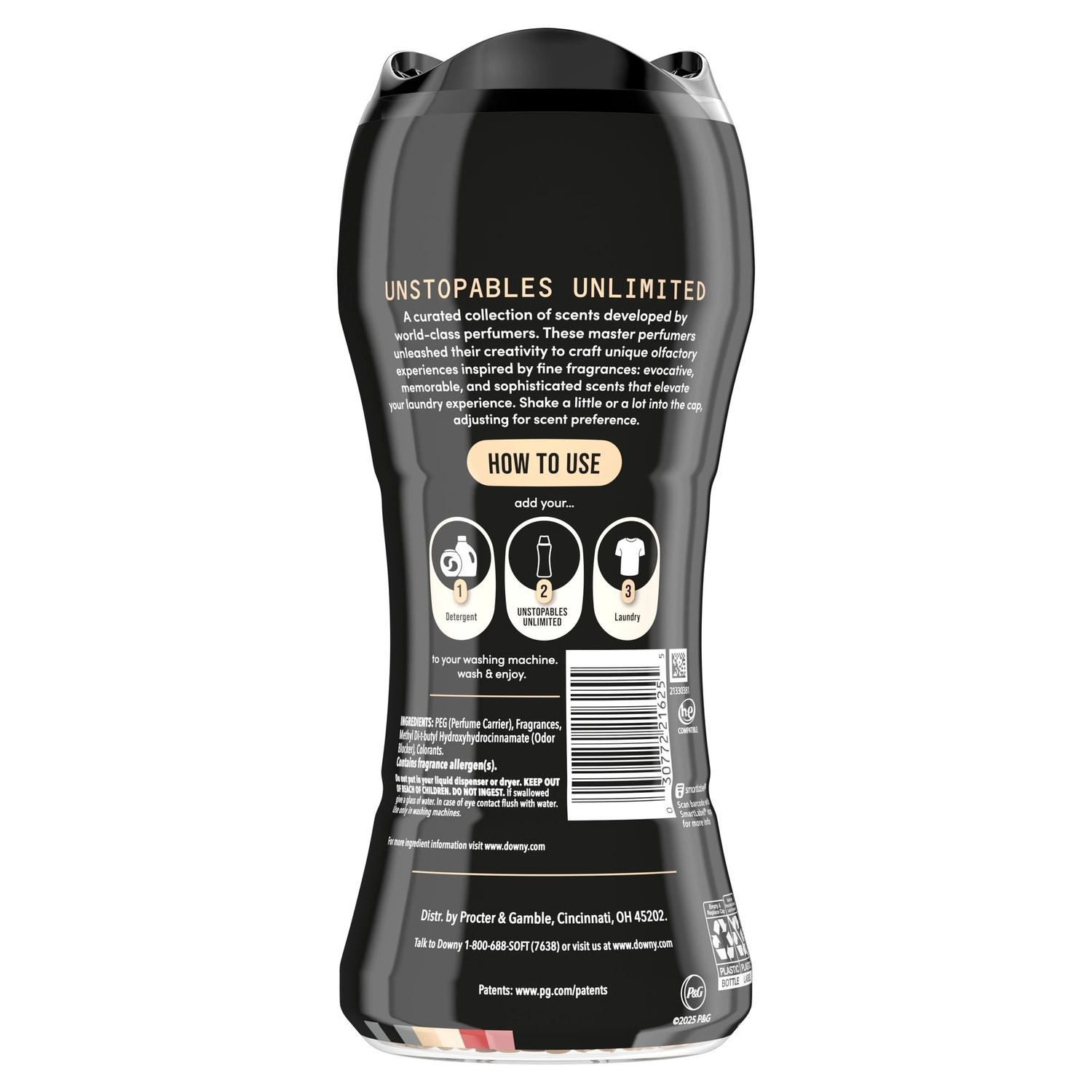 Downy Unstopables Unlimited In-Wash Scent Booster Beads N.26 Scent 10.7 oz