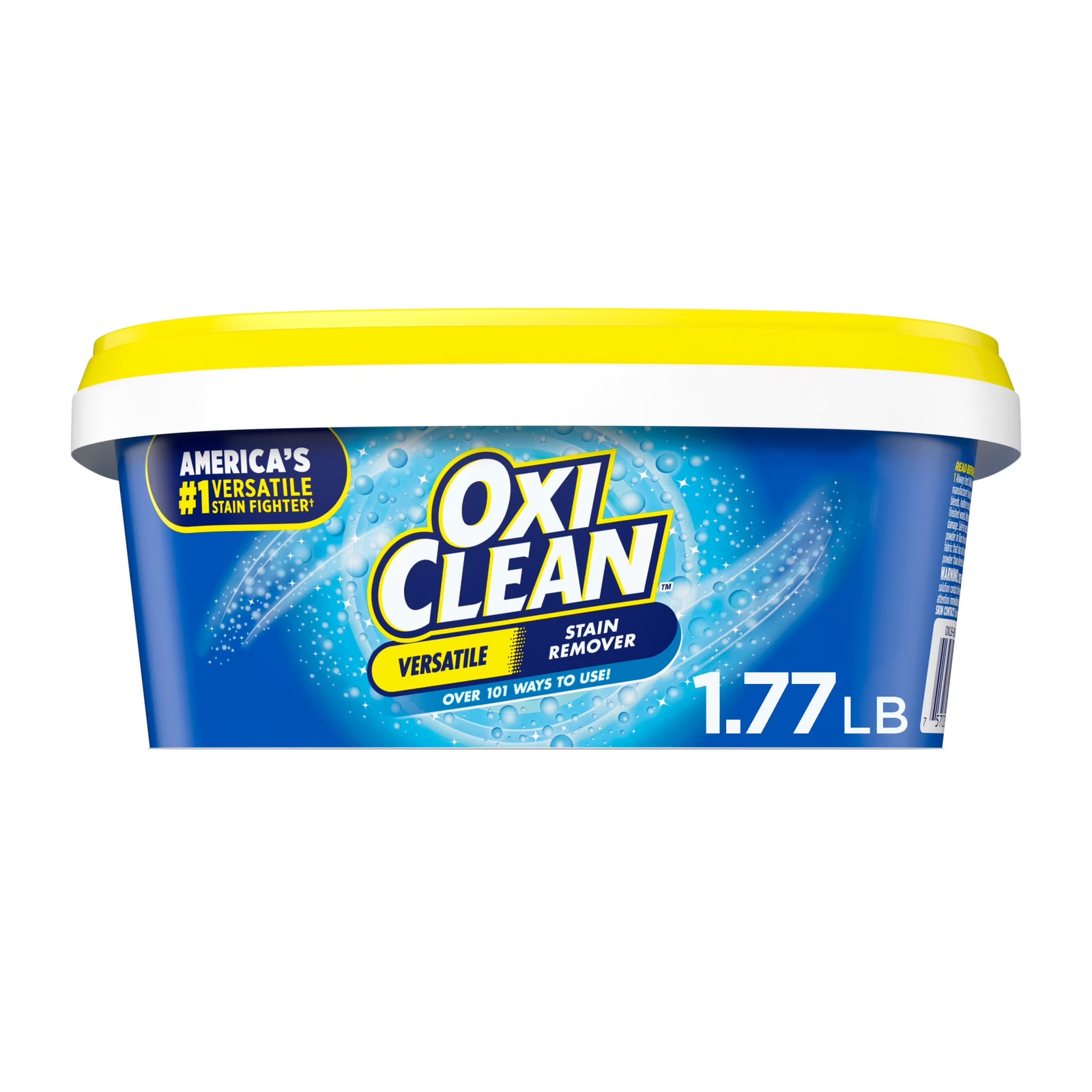 OxiClean Versatile Stain Remover Powder for Around the Home and Laundry, 1.77 lb