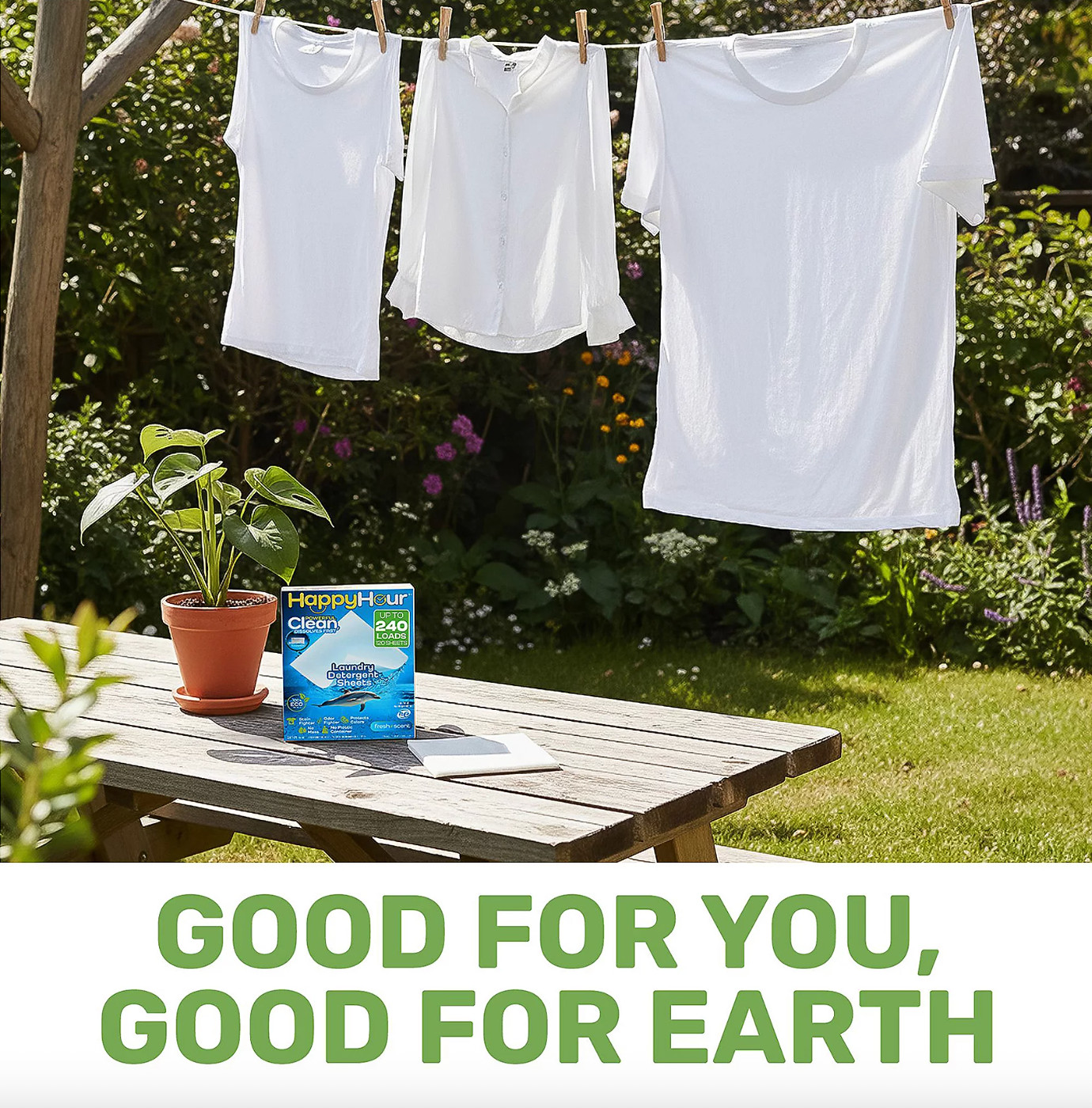 Happy Hour Laundry Detergent Sheets 240 Loads