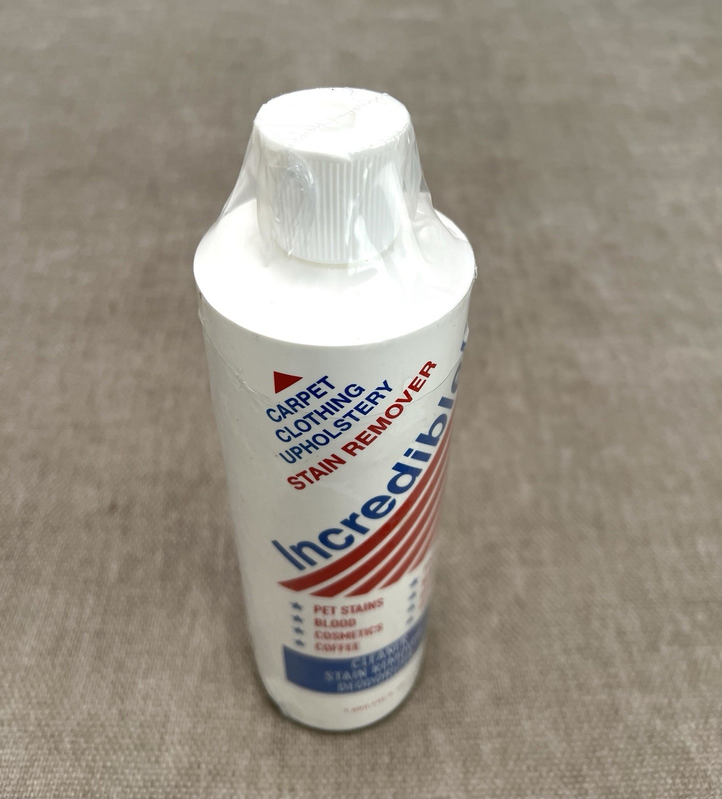 INCREDIBLE! Carpet Upholstery Cleaner Stain Remover Deoderizer 16oz New Sealed