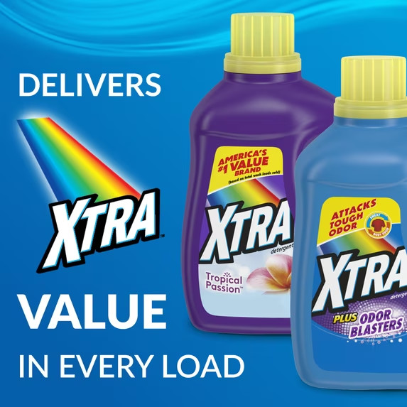Xtra Tropical Passion Liquid Laundry Detergent, 312 fl oz, 260 Loads