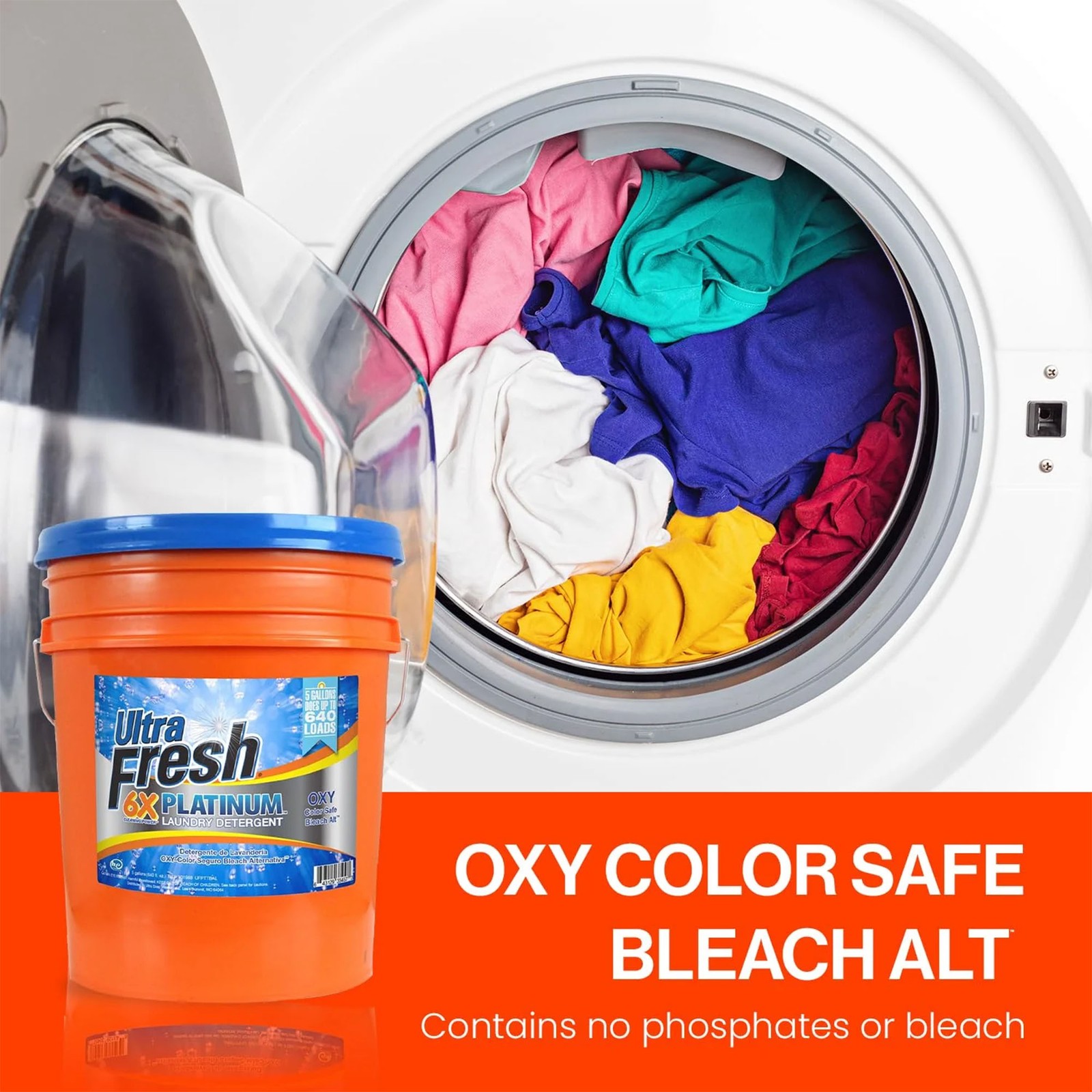 Ultra Fresh 6X Platinum Laundry Detergent & Laundry Sheets, Fragrance & Dye Free