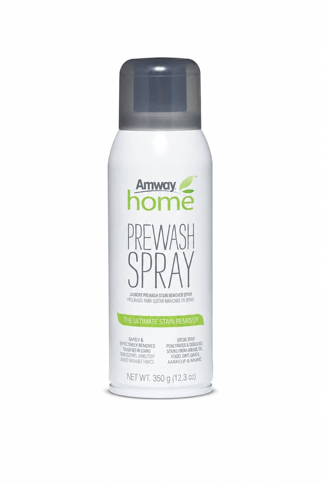 Amway Home Prewash Spray Biodegradable Fabric Stain Remover, Unscented 400g