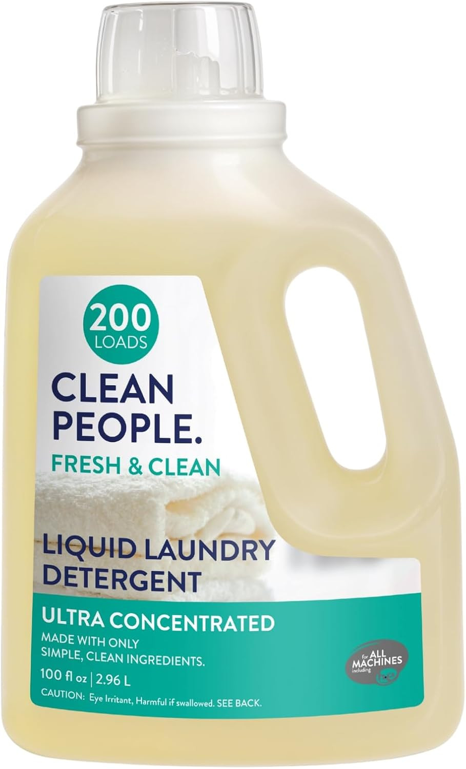 The Clean People Liquid Laundry Detergent – Recyclable Packaging, Stain Fighting