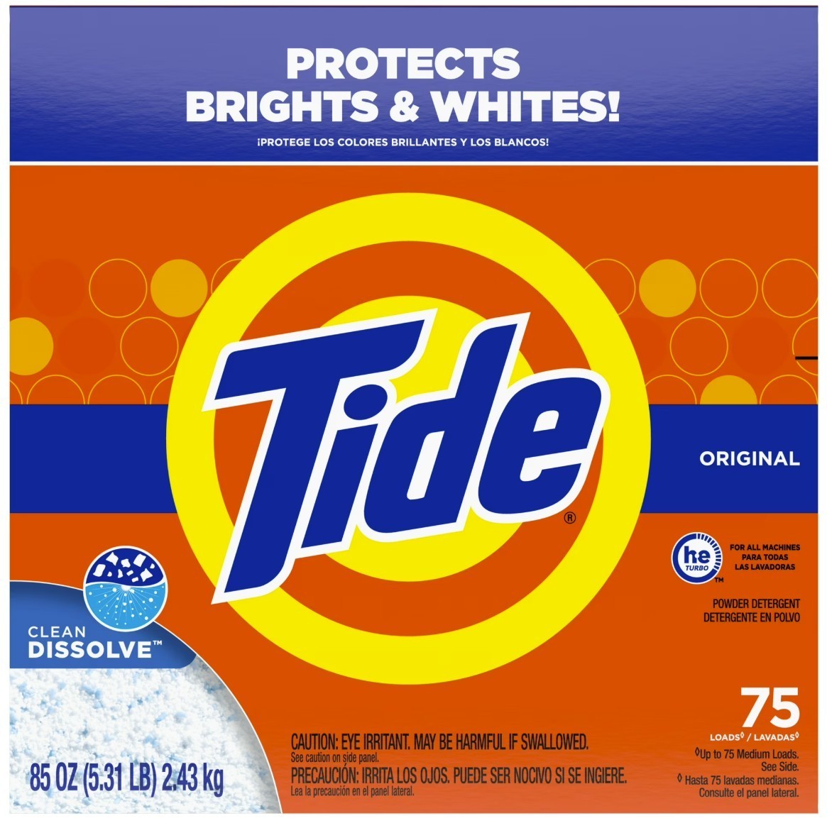 [FASH SALE] Tide Original Powder Laundry Detergent 85 oz 75 Loads 2 Pack NEW