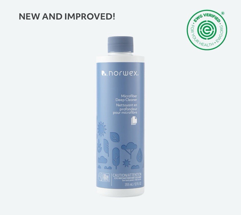 NEW Norwex Microfiber Deep Cleaner, Liquid Laundry Booster 12oz