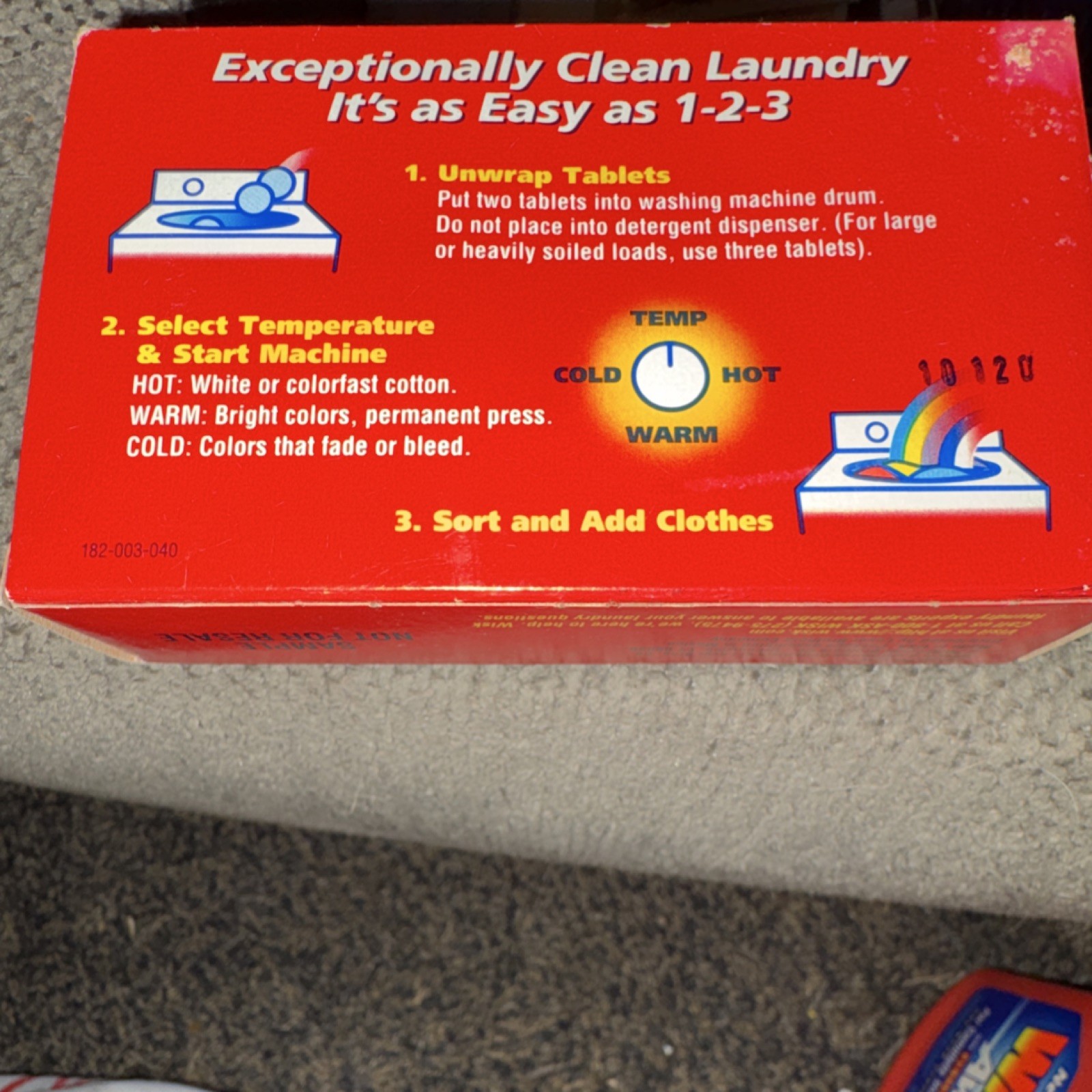 Wisk Dual Action Tablets Laundry Detergent 2 Pack Quick Dissolving. NOS