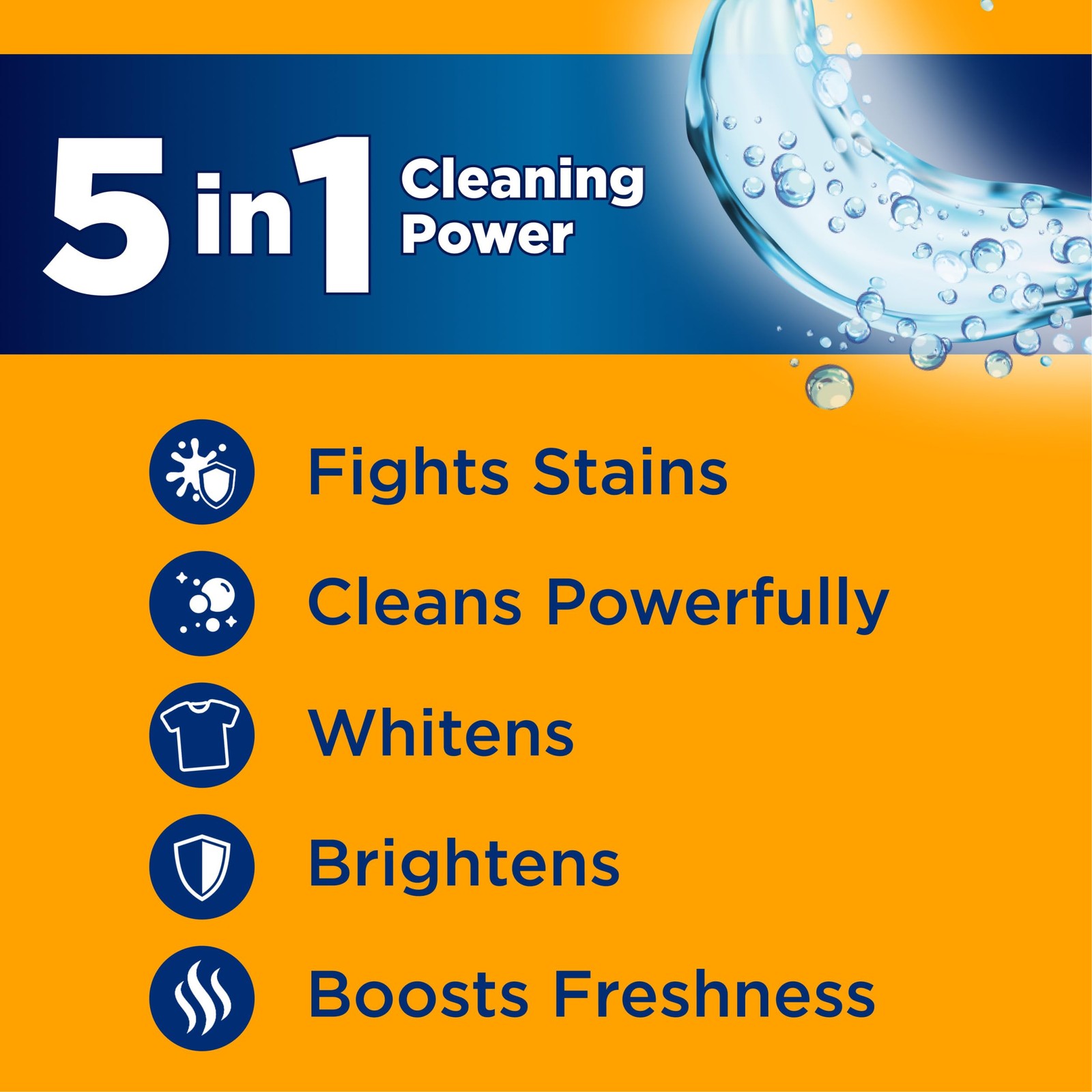 ARM & HAMMER Ultra Stain Fighting Detergent, Fresh Scent, 74 Loads