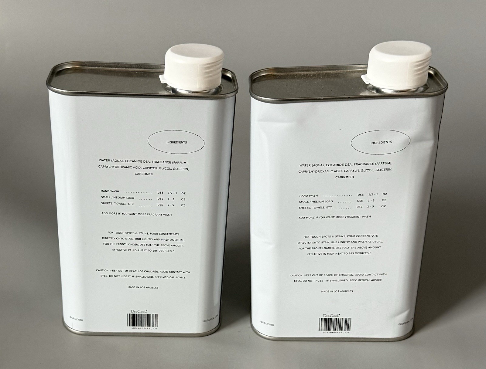 Lot of 2 Ouai DedCool Melrose Place 32oz Detergent — New Sealed — 64oz Total