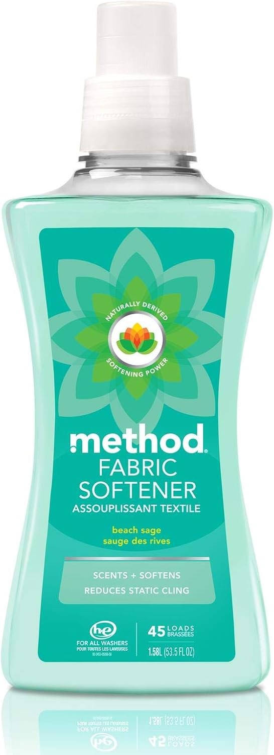 Method Fabric Softener; Beach Sage; 53.5 Ounces; 45 Fl Oz (Pack of 1)