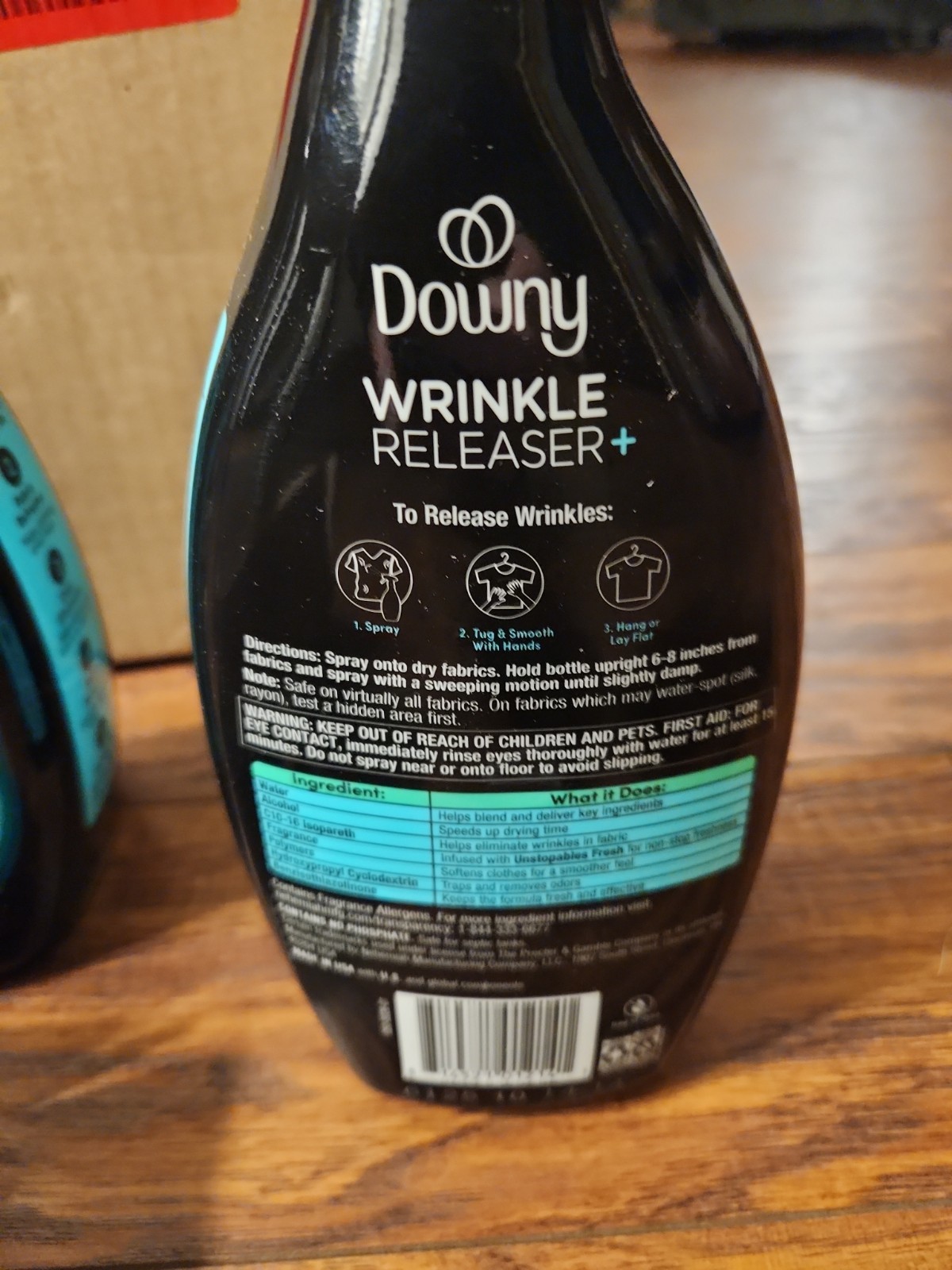 2pk-33.8 fl oz Downy Wrinkle Releaser + Unstopables FRESH Scent Spray NWB