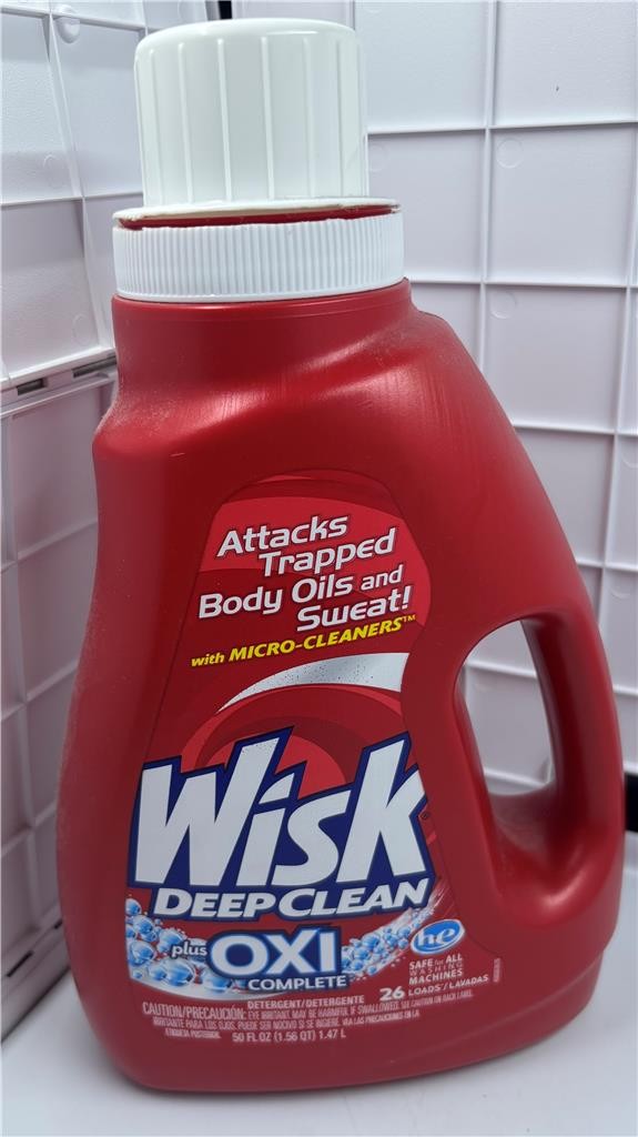 Wisk Deep Clean Plus Oxi Complete Laundry Detergent 50 Fl Oz/ 26 Loads Rare full