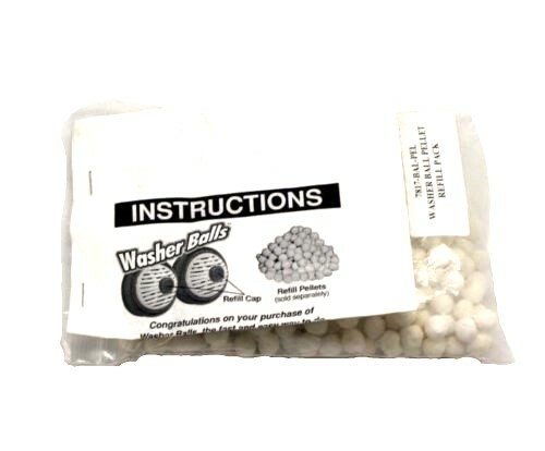 Washer Balls Refill Pellets No Detergent Clean Laundry Clothes Wash Pellet Pack