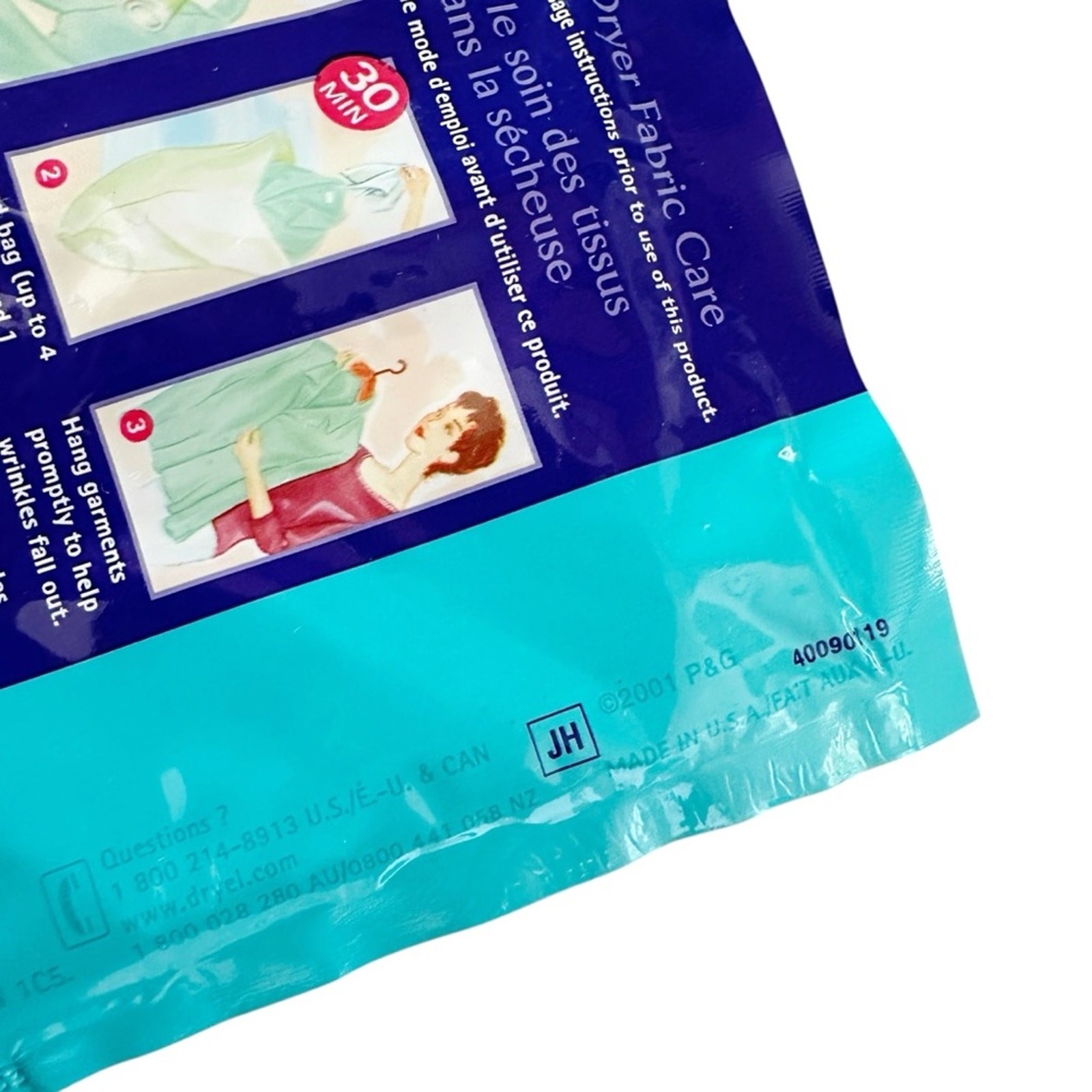 Dryel At Home Dry Cleaning Starter Kit Original Formula READ 3 Loads