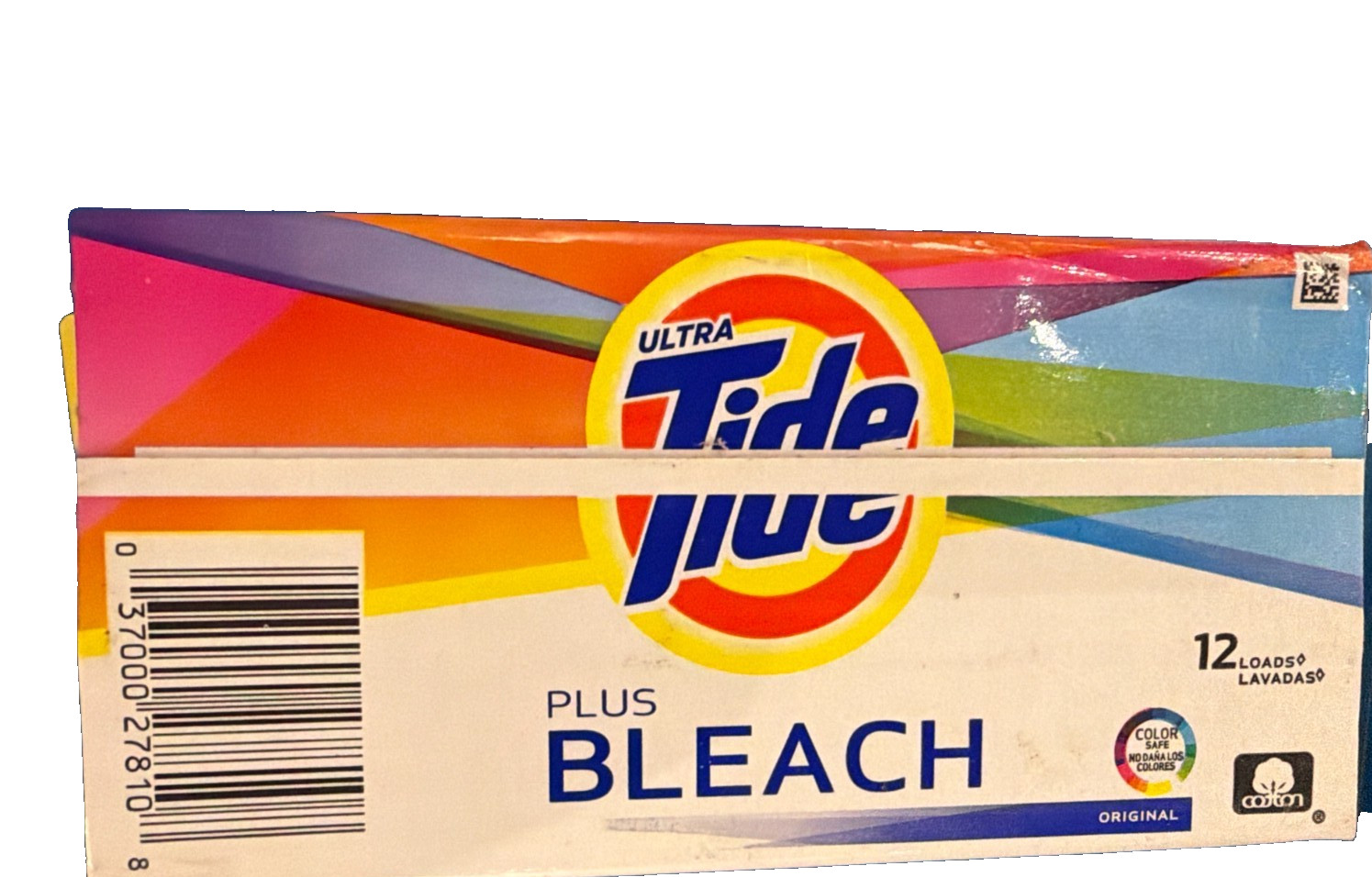 Tide Vivid White + Bright Bleach Laundry Detergent Powder 21 oz 12 Loads
