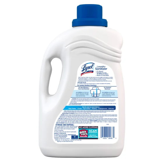 Lysol Laundry Sanitizer, Crisp Linen, 150 fl oz – Get Free Shipping