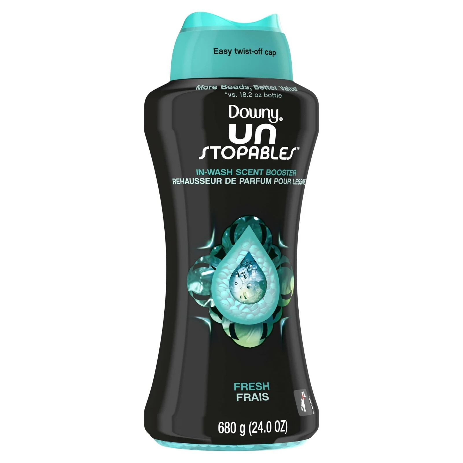 Downy Unstopables Beads, Fresh, 24 oz