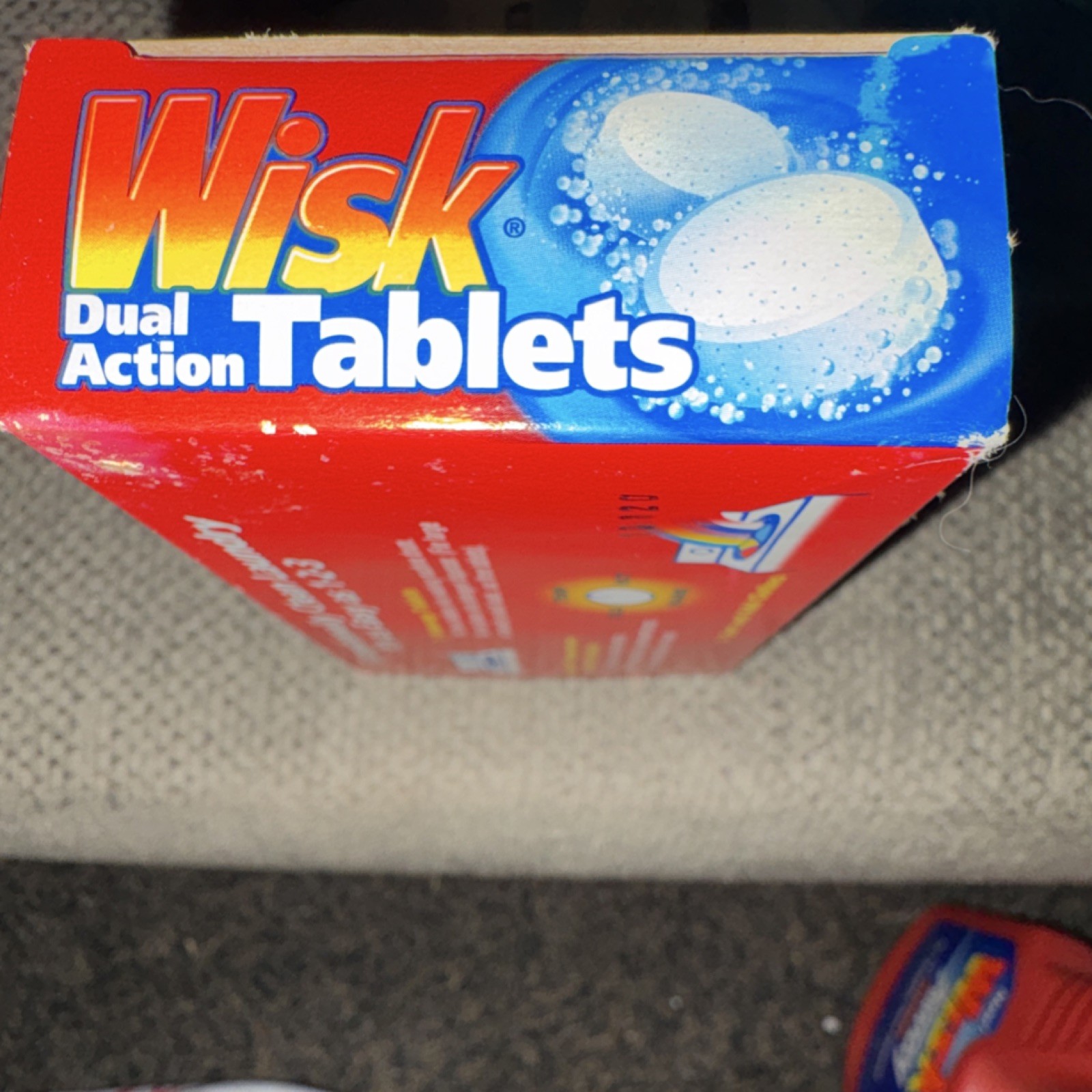Wisk Dual Action Tablets Laundry Detergent 2 Pack Quick Dissolving. NOS