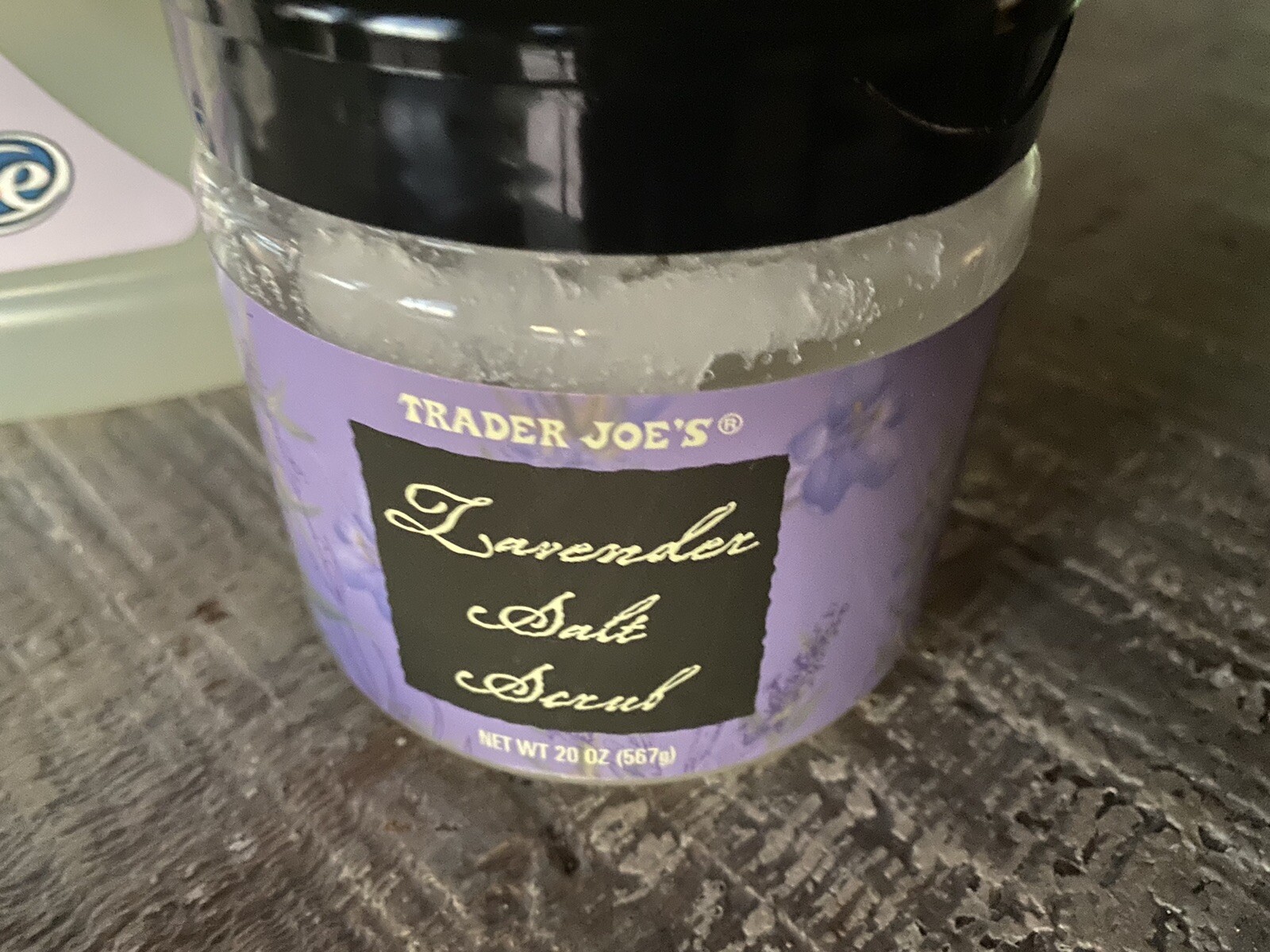 TRADER JOES LAVENDER DISH SOAP DETERGENT LAUNDRY DRYER BAGS SALT SCRUB natural
