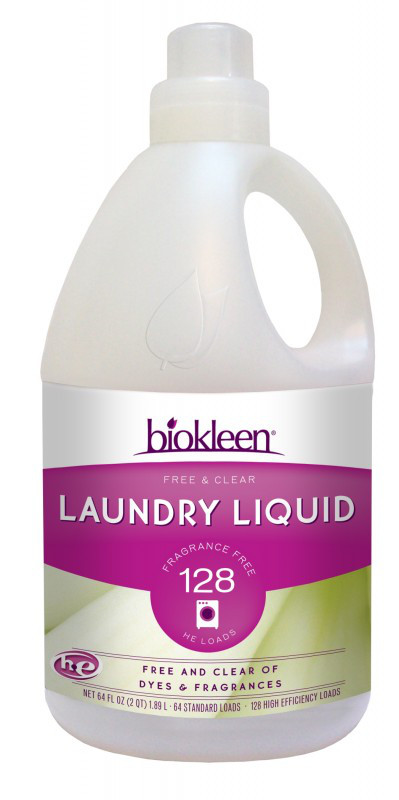 Liquid Laundry Detergent, Free & Clear, 64 fl oz