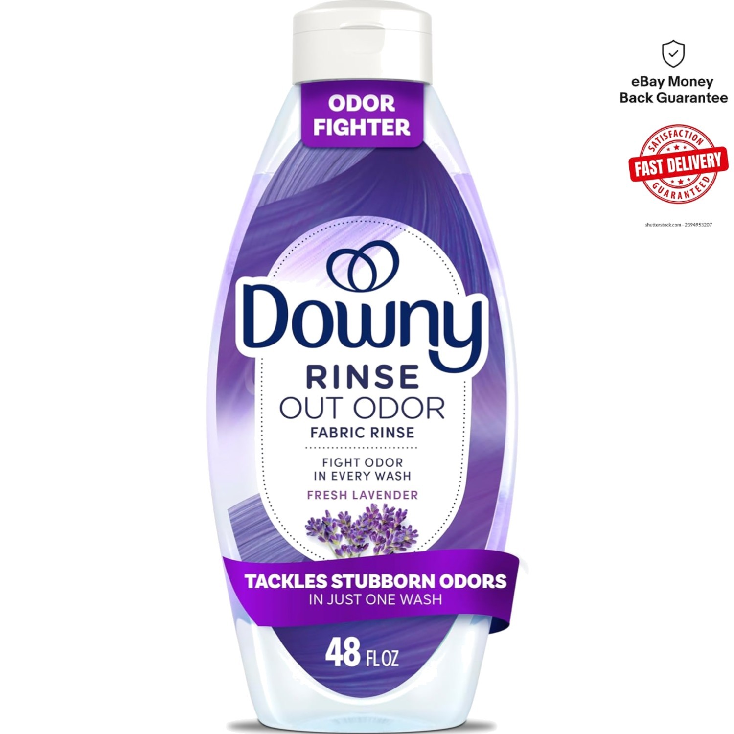 48 oz RINSE & REFRESH Lavender Fabric Softener and Odor Remover for All Fabrics