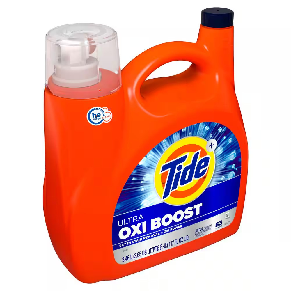 117 Oz. HE Ultra Oxi Boost Liquid Laundry Detergent (83-Loads)