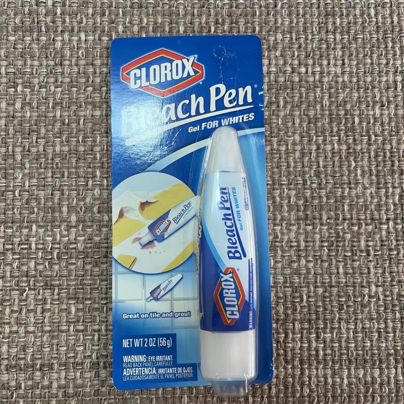 Clorox Bleach Pen Gel for Whites Laundry 2oz Dual-Tipped Discontinued New