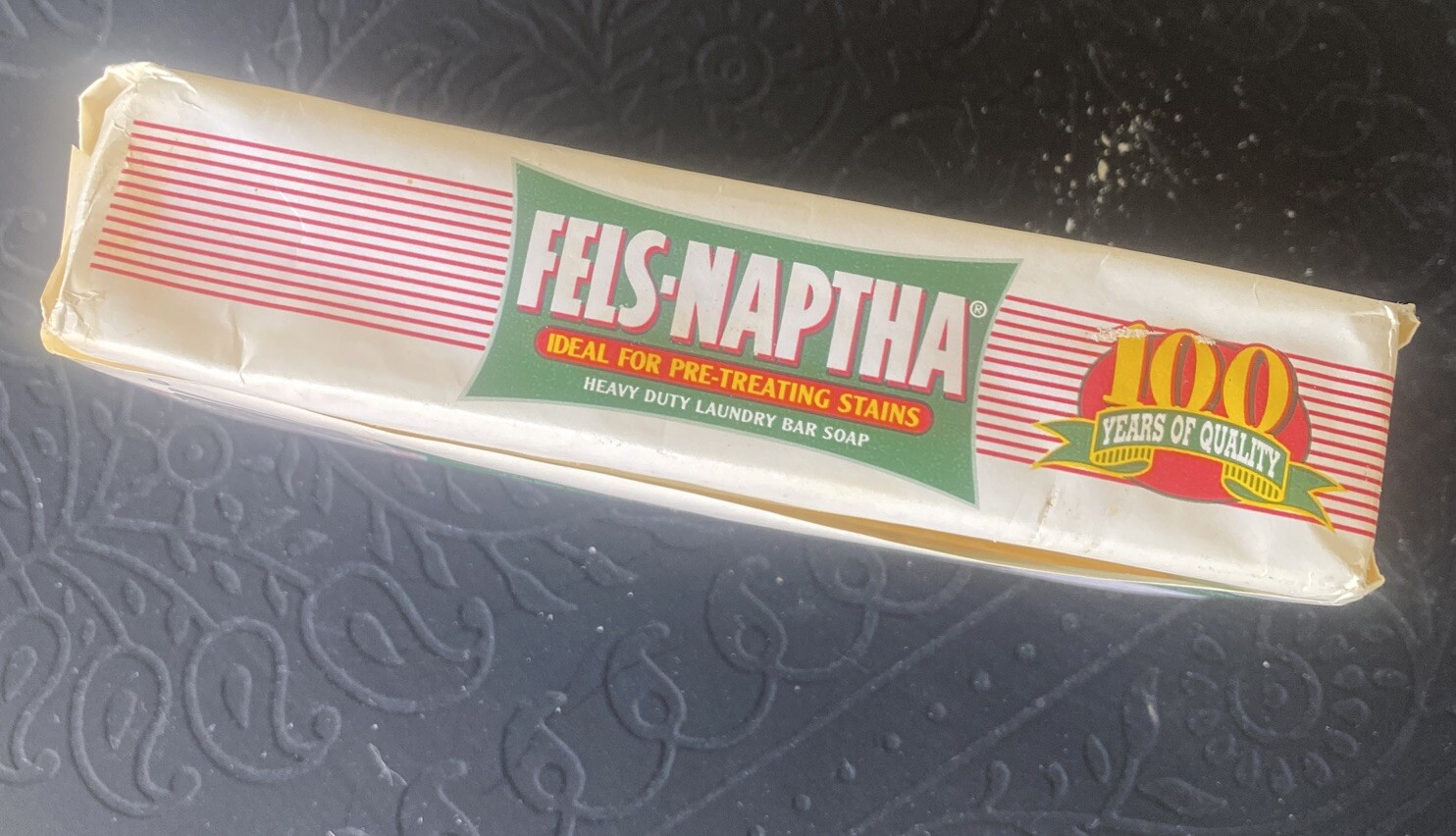Fels-Naptha Heavy Duty Laundry Bar Soap Homemade Made in USA 100 Years Quality
