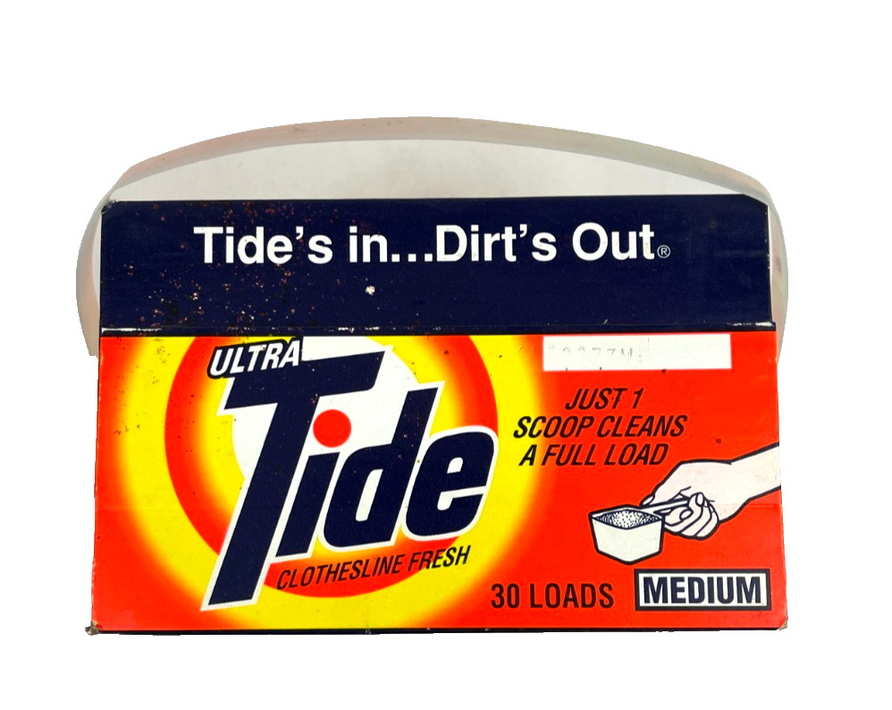 VTG Tide Ultra Powder Laundry Detergent 70 oz oz 30 loads 1992