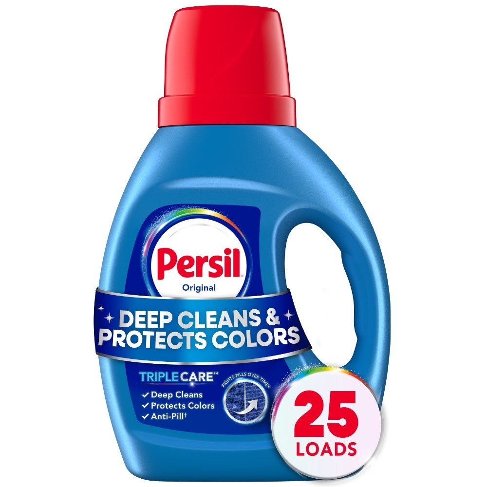 Liquid Laundry Detergent Deep Clean Original Scent 34 fl oz 25 Loads