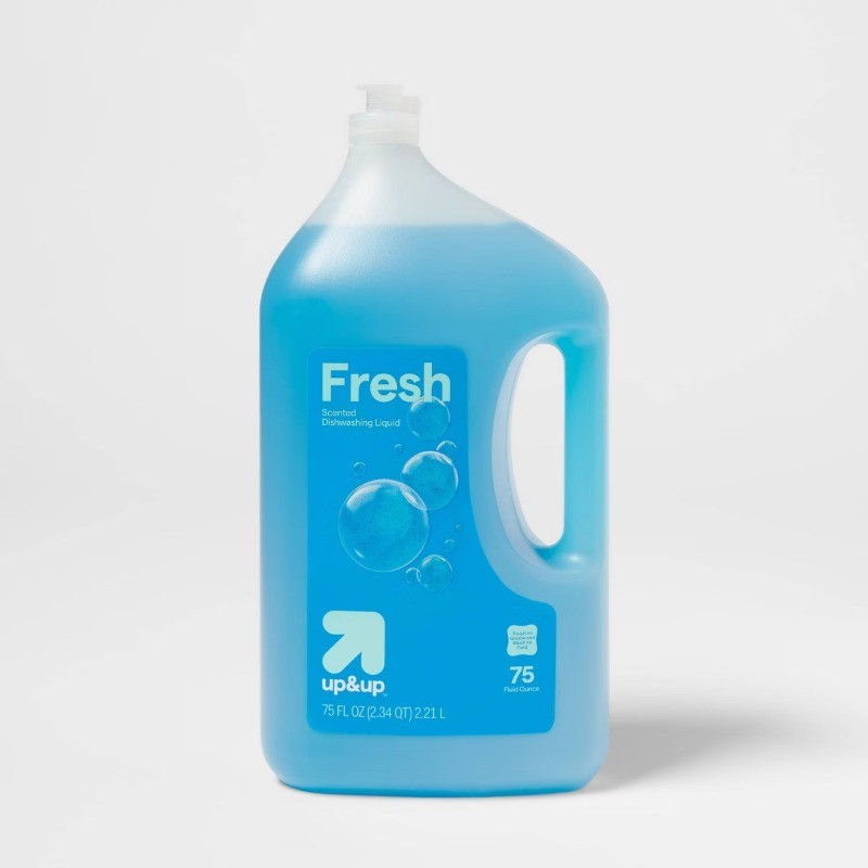 2 Pack/75 fl oz Each Liquid Dishwashing Soap – Fresh – up&up™
