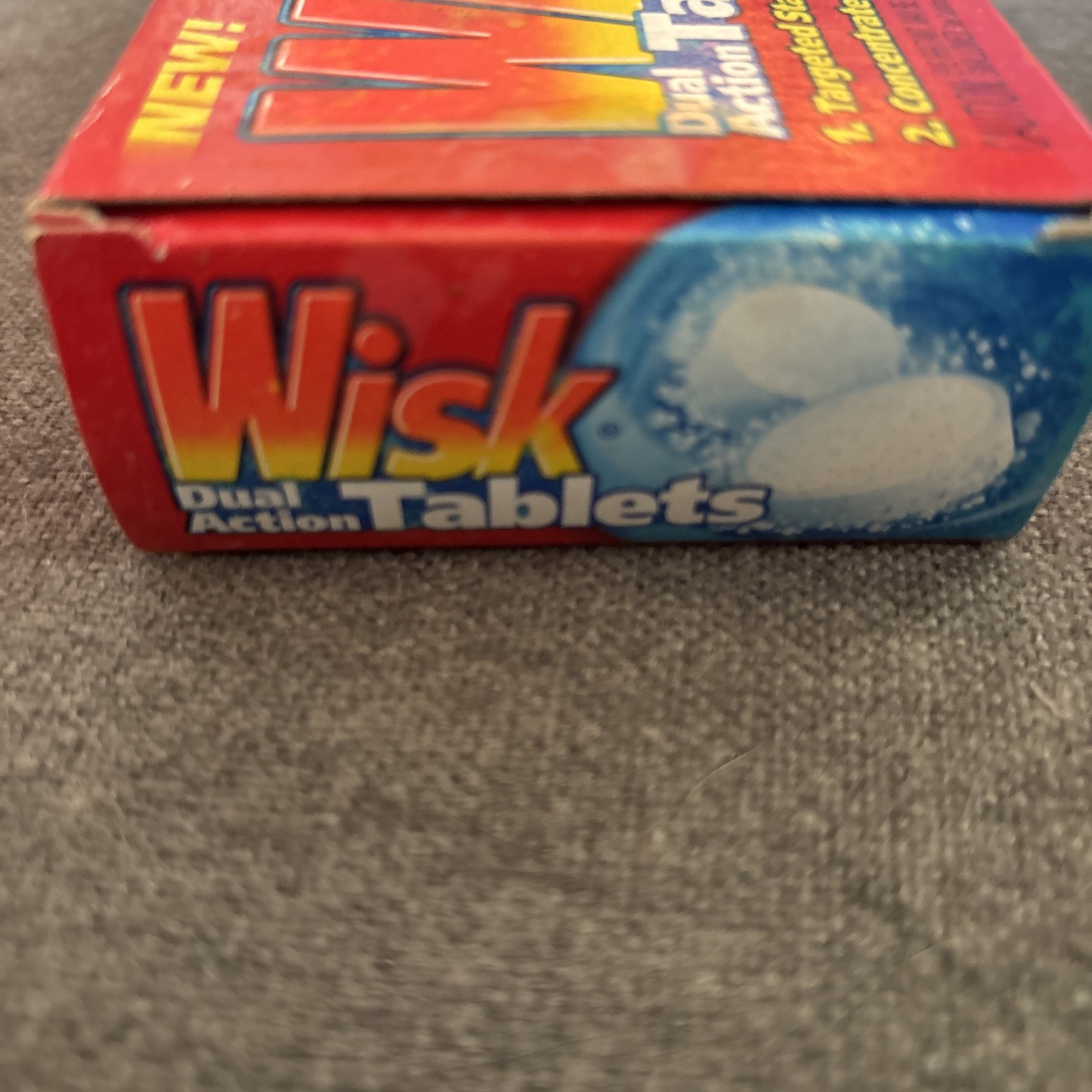 Wisk Laundry Detergent Dual Action Tablets Laundry Detergent 2 Pack New Cleaning