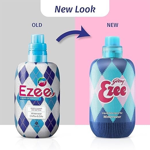 Godrej Ezee Liquid Detergent for both Top load and Front load Washing – 500g