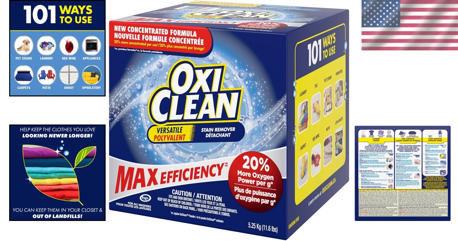 Chlorine-Free Stain Remover Powder 275 Loads
