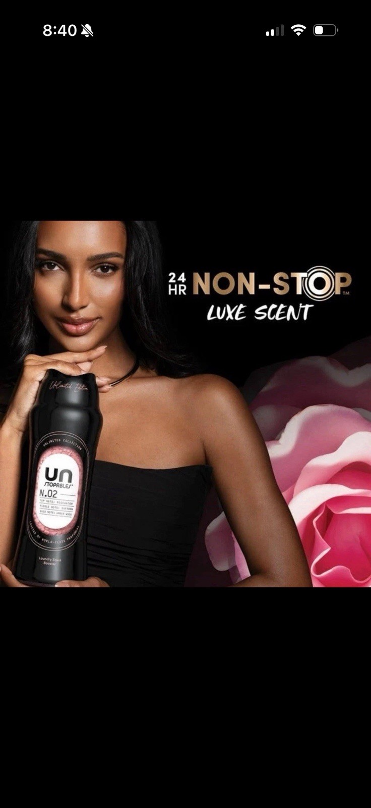 Downy Unstopables Unlimited Collection Scent Booster Beads, No. 2, 26.3 oz. Rose