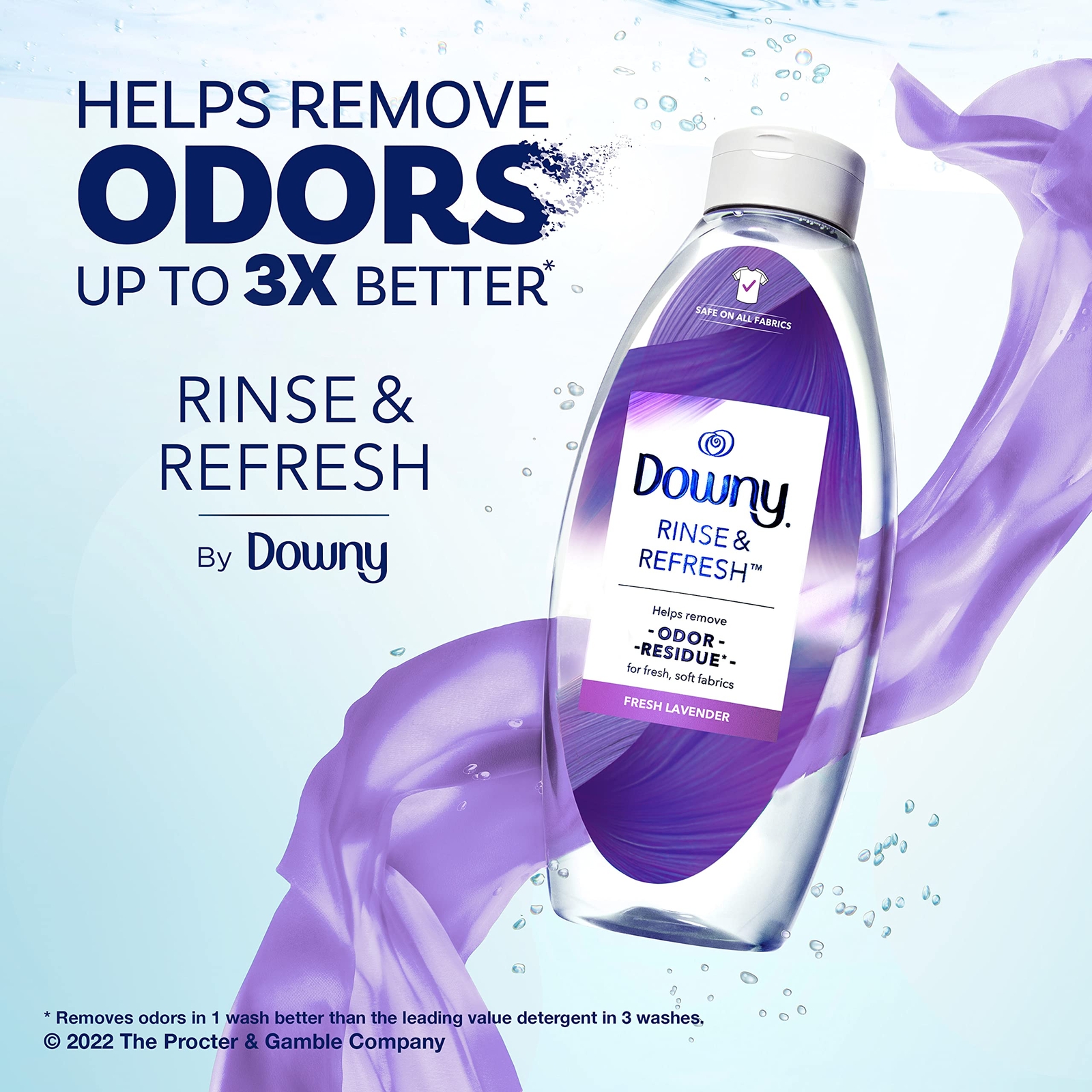 Downy Rinse And Refresh 48 Fl Oz Lavender Odor Remover Fabric Booster