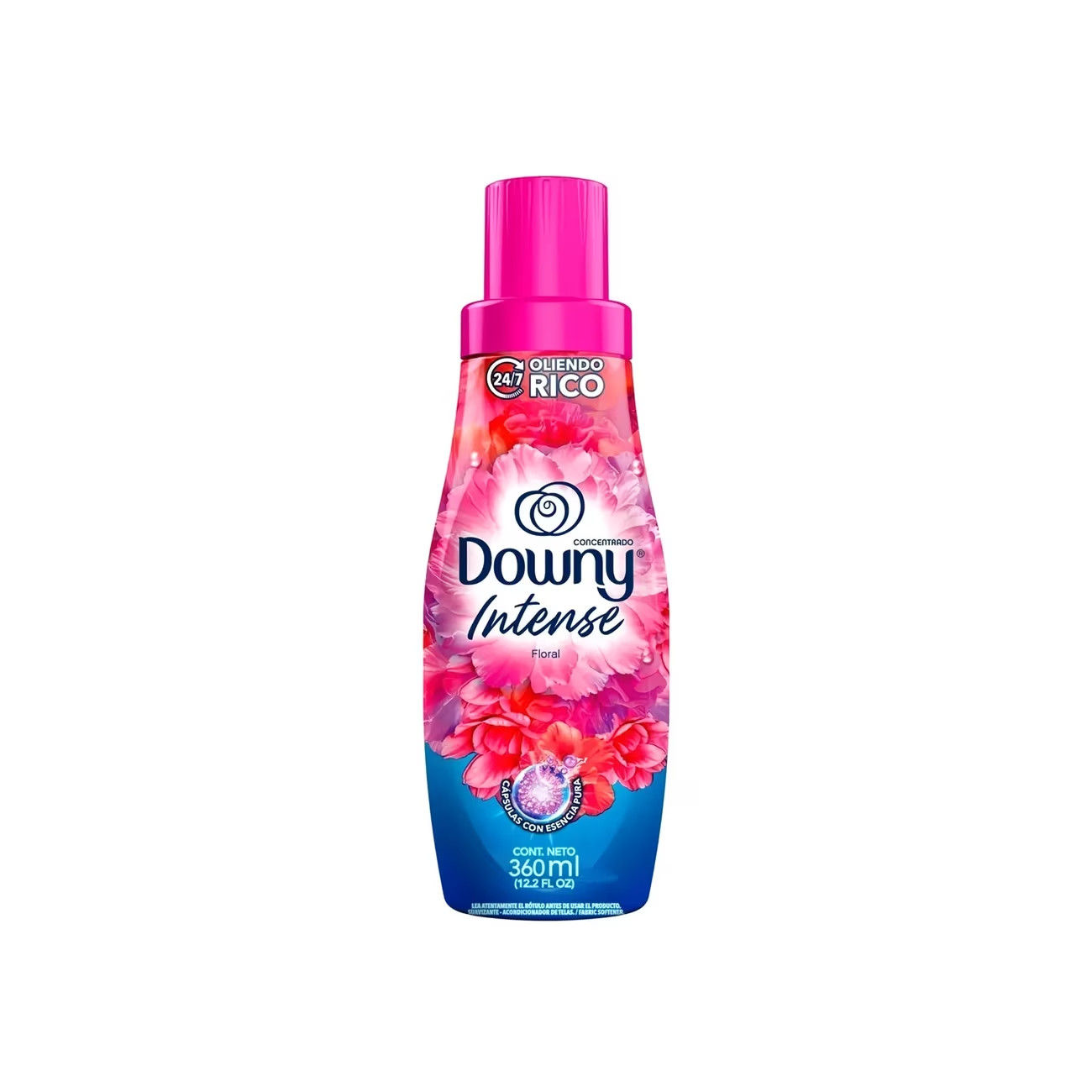 Suavizante de Tela Downy Intense Floral 360ml – Fragancia Fresca de Larga Duraci