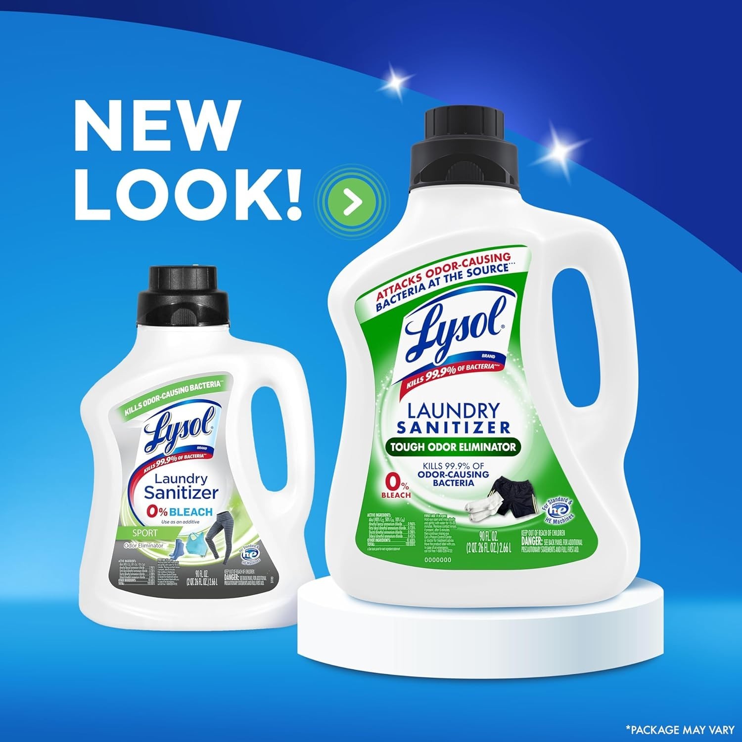 Lysol Laundry Sanitizer Tough Odor Eliminator 90oz Additive