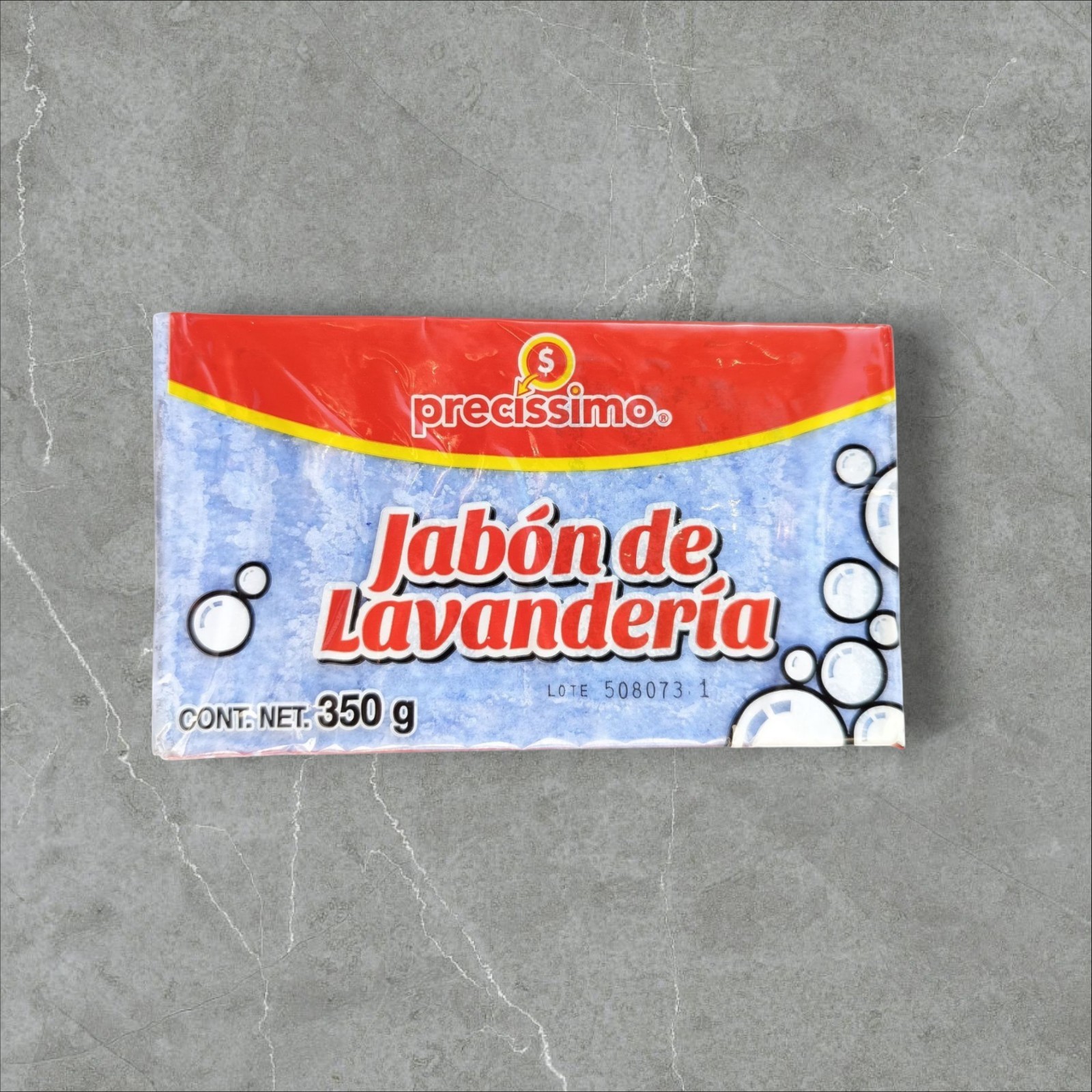Precissimo Azul Jabón De Barra Para Lavar 350g/Precissimo Blue Laundry Soap Bar