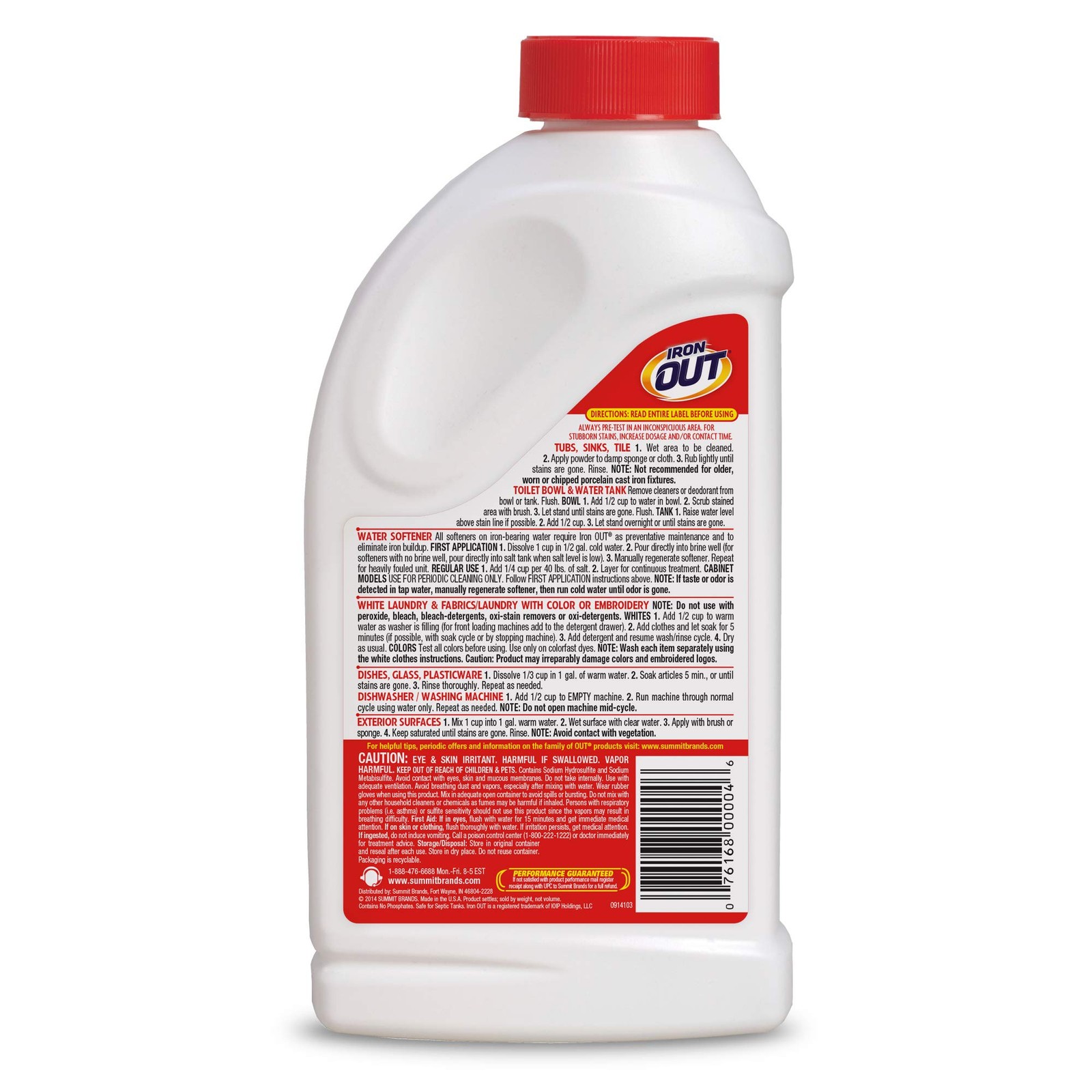 OUT White Brite Laundry Whitener and Multipurpose Rust 28 Ounce (Pack of 2)
