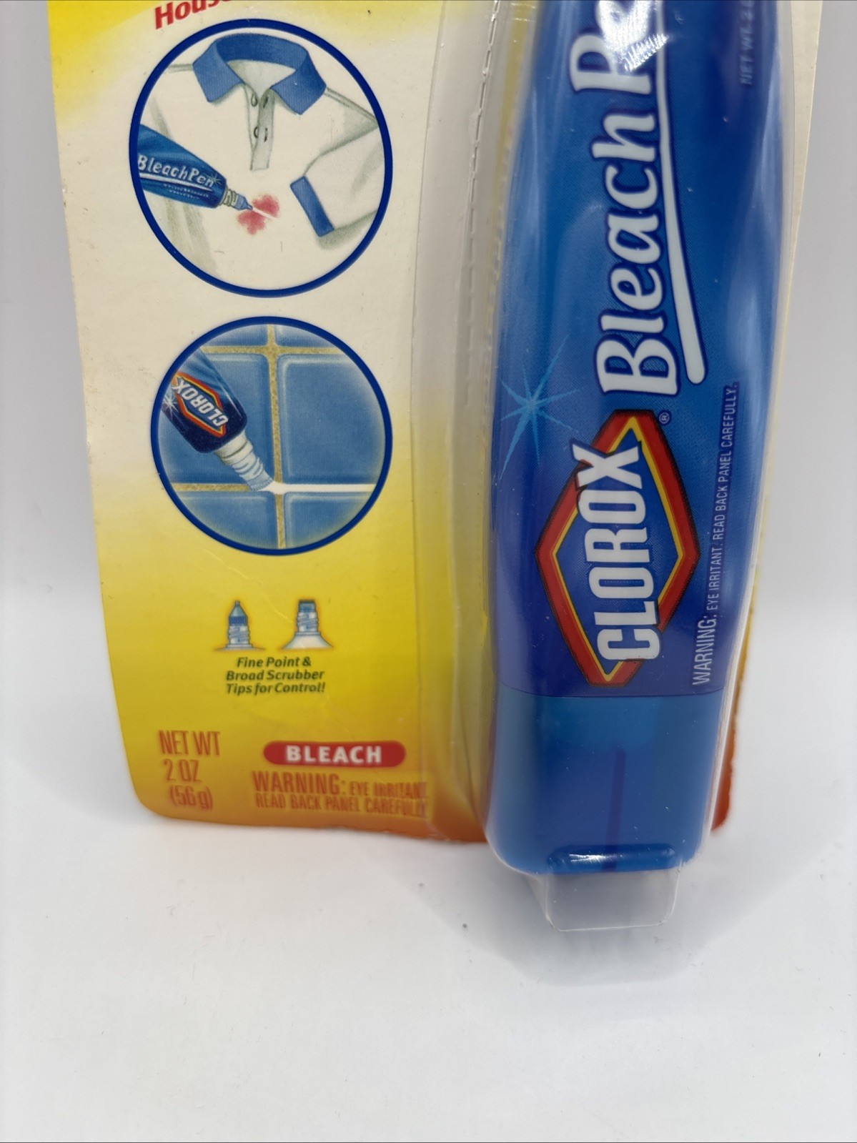 Clorox Bleach Pen Gel Dual Tipped 2 oz Discontinued 2002 NEW SEALED