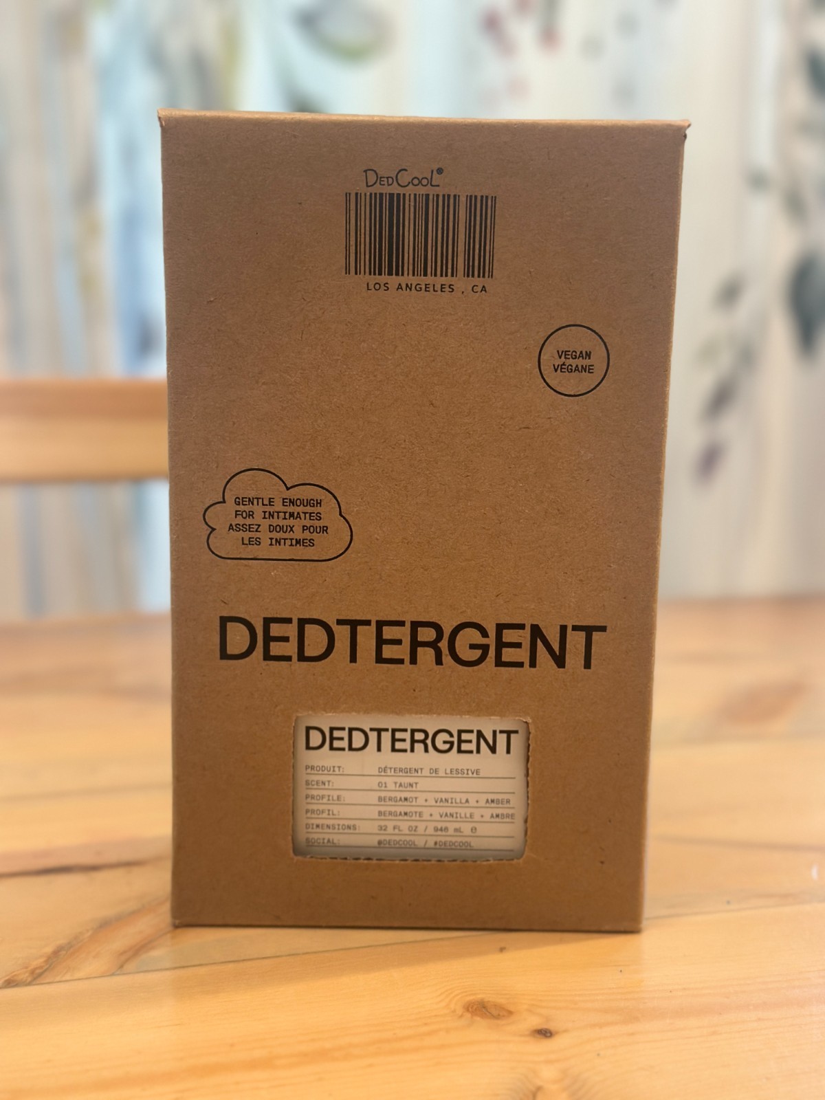 DedCool Dedtergent 946ml and 40ct dryer sheets – Taunt scent