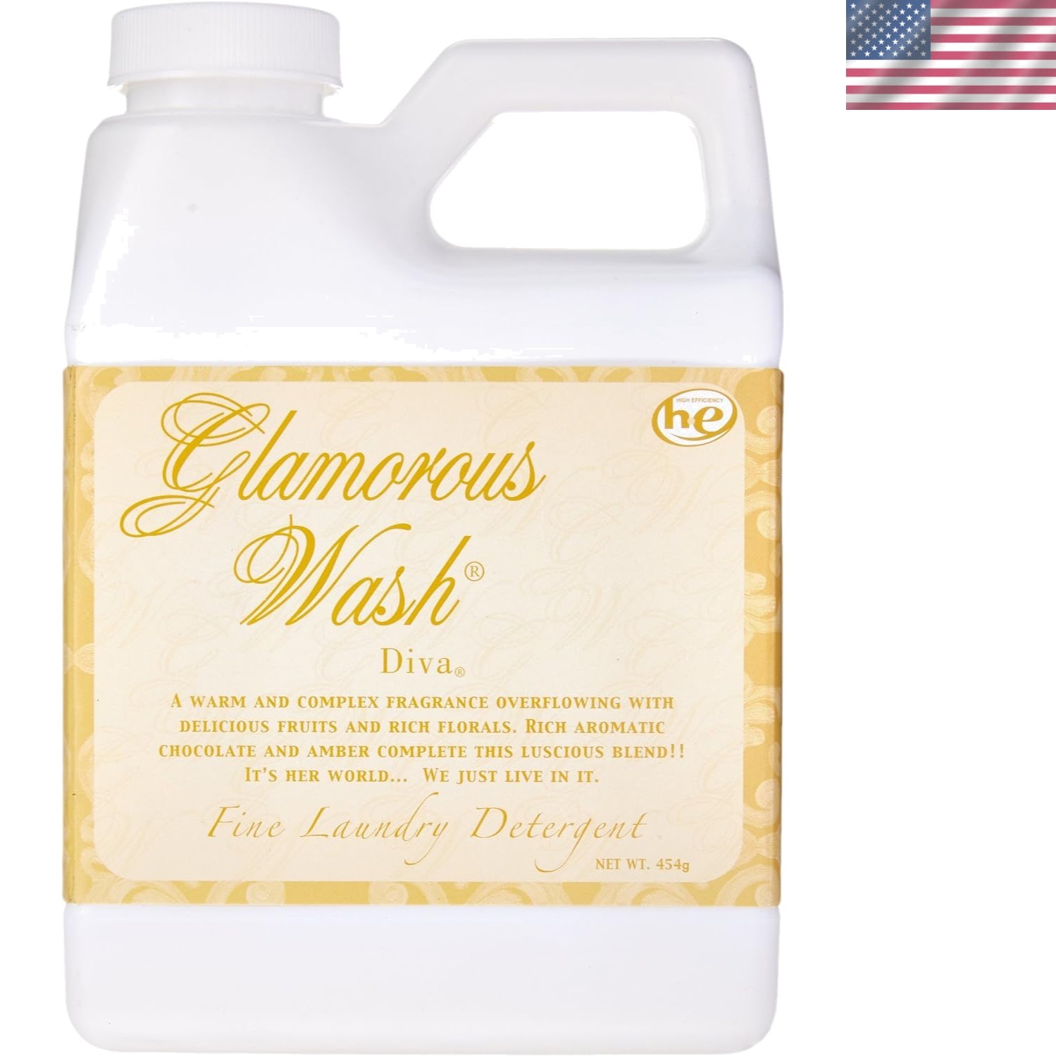 TYLER Glamorous Laundry Wash Detergent, Diva, 16 Ounce