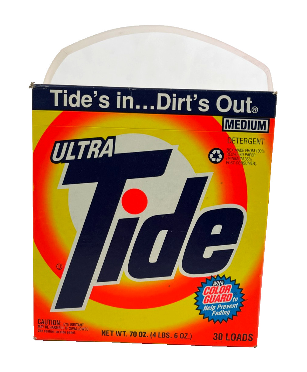 VTG Tide Ultra Powder Laundry Detergent 70 oz oz 30 loads 1992