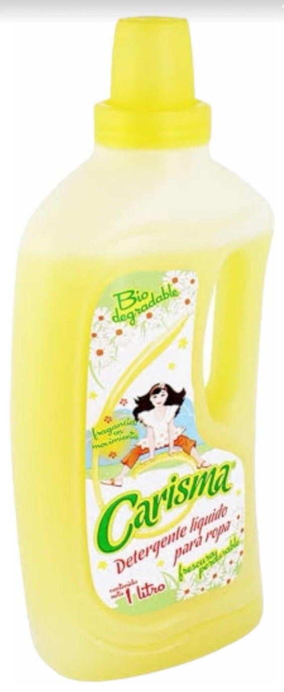3 Pack Detergente Líquido Carisma De 1 Litro Cada Uno