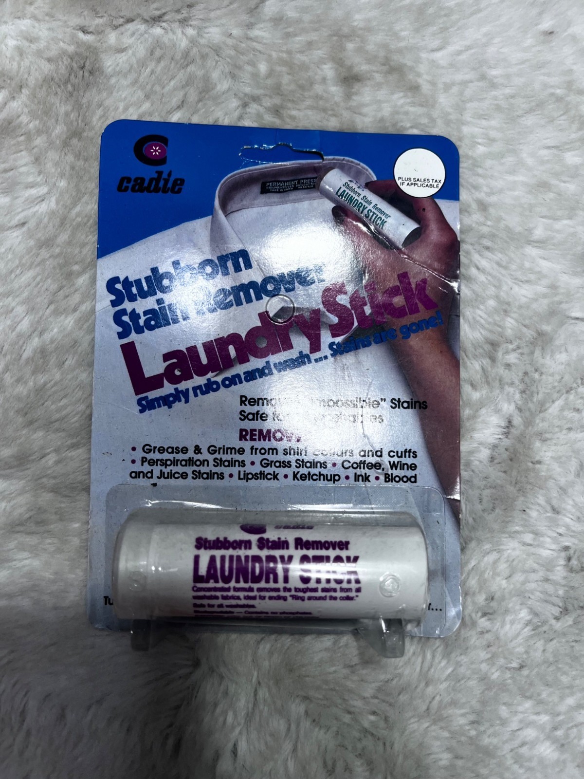 Cadie Stubborn Stain Remover Laundry Stick 1.23 Oz