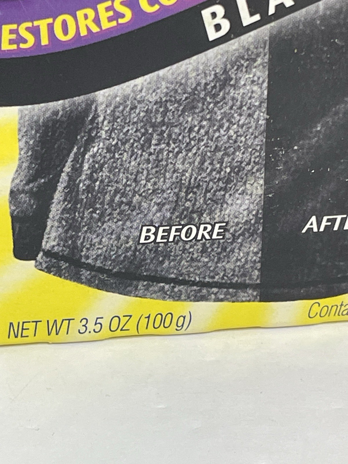 Iberia Revive Black Restore Color To Your Faded Clothes 4 Pack 3.5 Oz