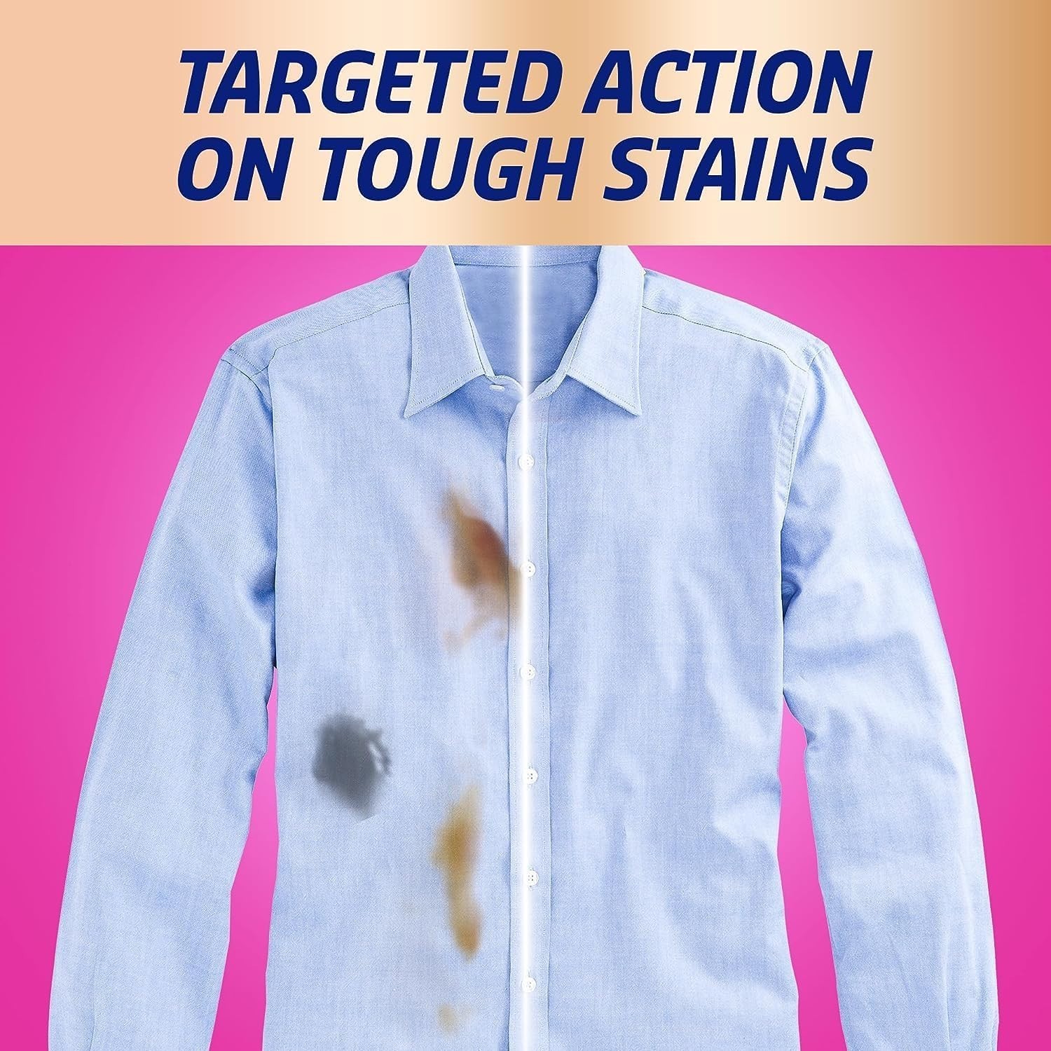 Vanish Oxi Action Stain Remover Spray 500ml – Pre-Treat Tough Stains, Safe Use