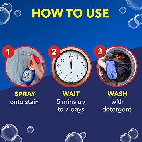 OxiClean Max Force Laundry Stain Remover Spray, 12 Assorted Sizes , Styles